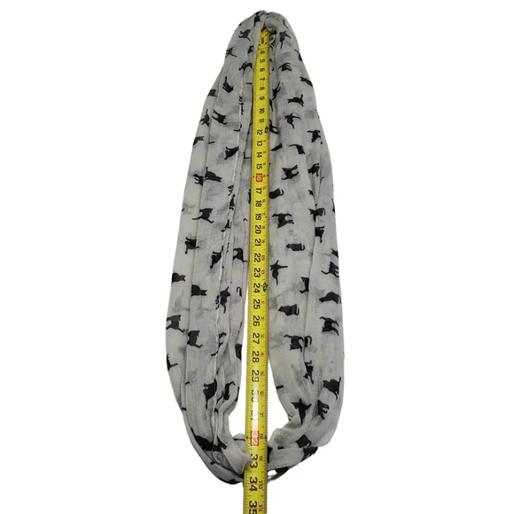 Chatties Cat Infinity Scarves Women's Bundle Of Two 100%Polyester One Size - Picture 16 of 16